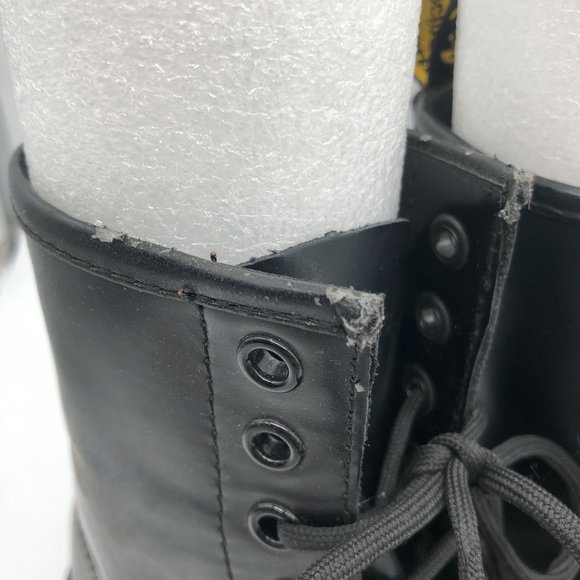 Dr. Martens 1460 Smooth Leather Lace Up Boots Black Mens 4 Womens 5 main image 5
